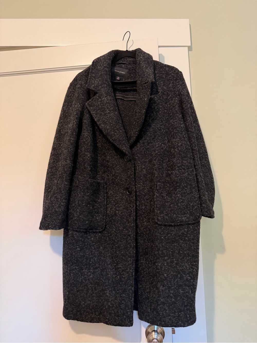 Banana Republic Wool-Blend Oversize Coat